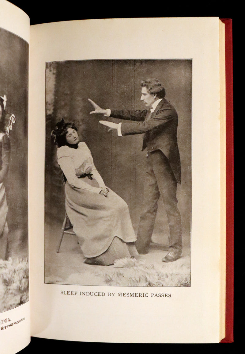 1916 Scarce Book - HYPNOTISM, Magnetism, Mesmerism & Magnetic Healing by de Laurence.