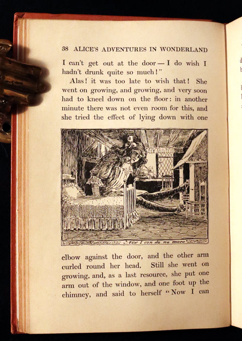 1907 Scarce Book - ALICE's Adventures in Wonderland illustrated by Thomas Maybank.