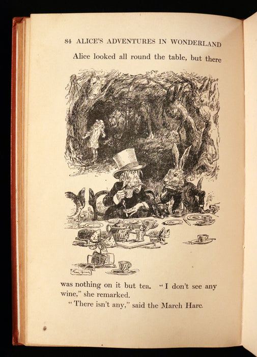 1907 Scarce Book - ALICE's Adventures in Wonderland illustrated by Thomas Maybank.