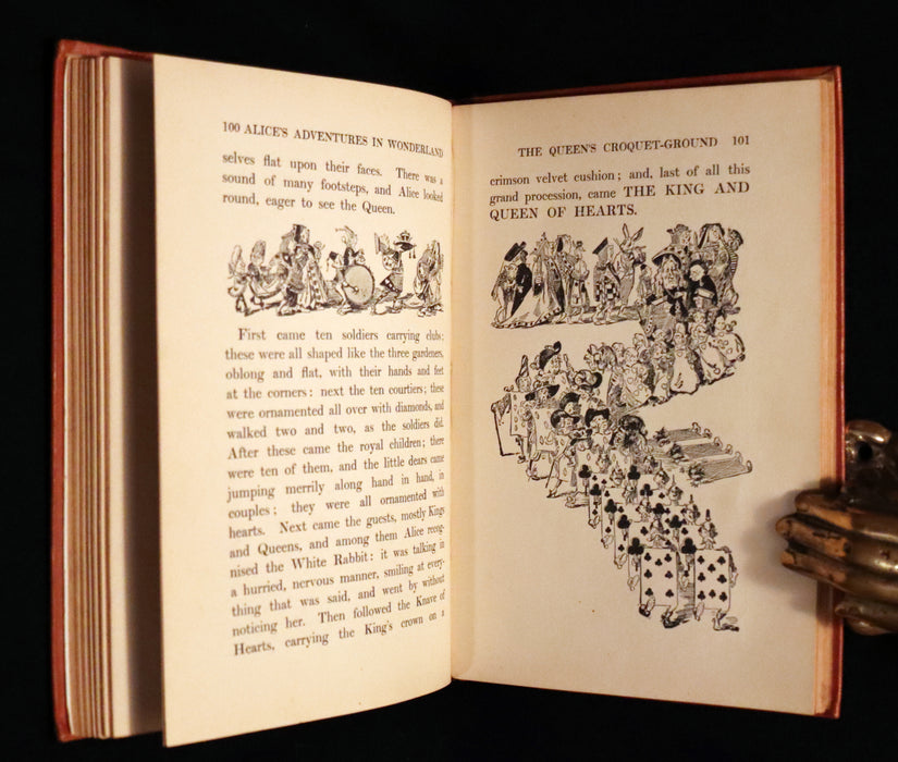 1907 Scarce Book - ALICE's Adventures in Wonderland illustrated by Thomas Maybank.