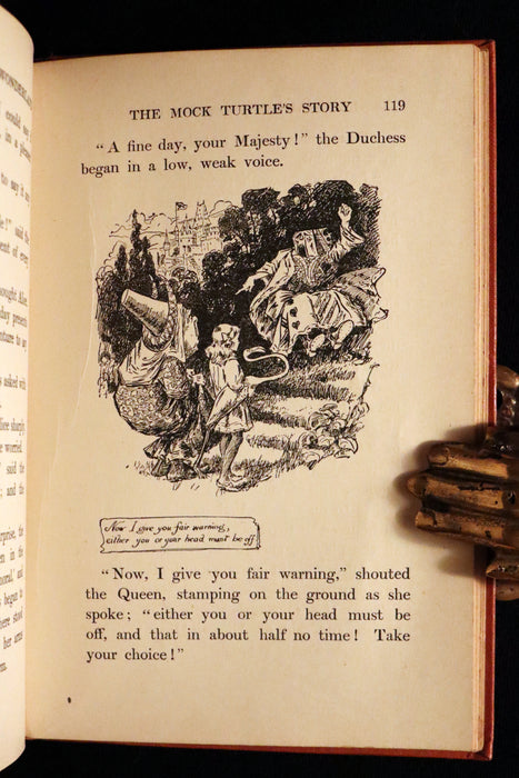 1907 Scarce Book - ALICE's Adventures in Wonderland illustrated by Thomas Maybank.