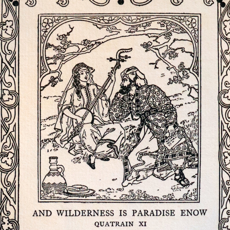 1925 Scarce Edition - Rubaiyat Of Omar Khayyam illustrated by Blanche McManus.