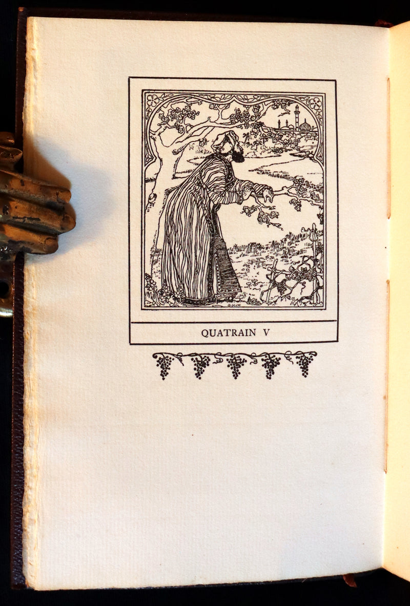 1925 Scarce Edition - Rubaiyat Of Omar Khayyam illustrated by Blanche McManus.