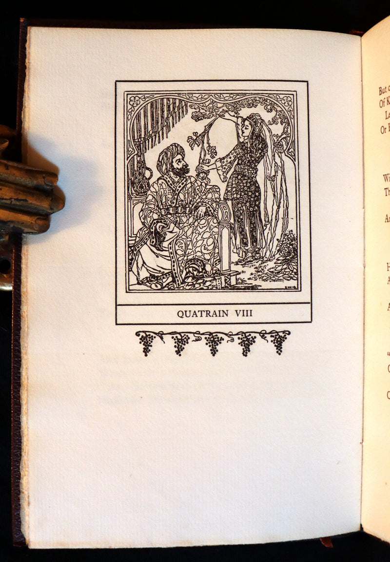 1925 Scarce Edition - Rubaiyat Of Omar Khayyam illustrated by Blanche McManus.