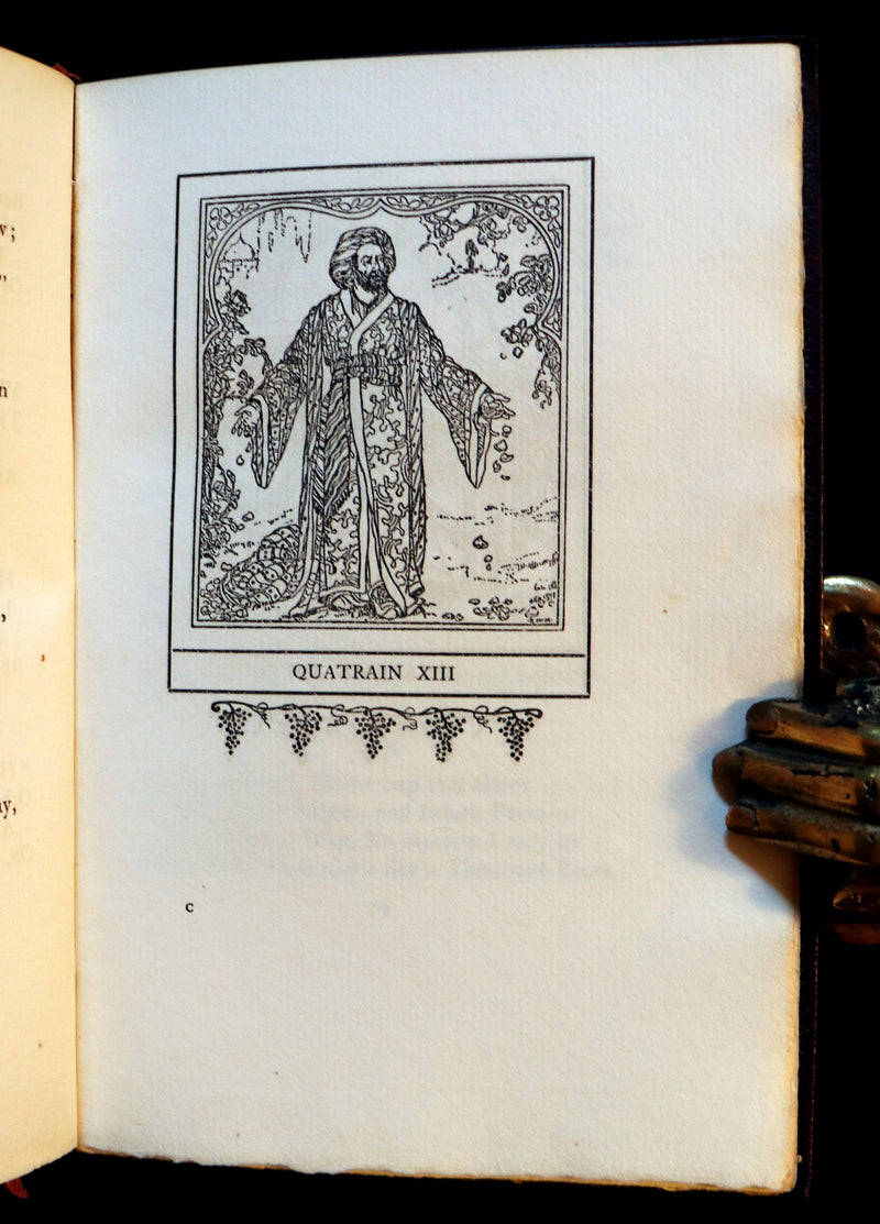 1925 Scarce Edition - Rubaiyat Of Omar Khayyam illustrated by Blanche McManus.