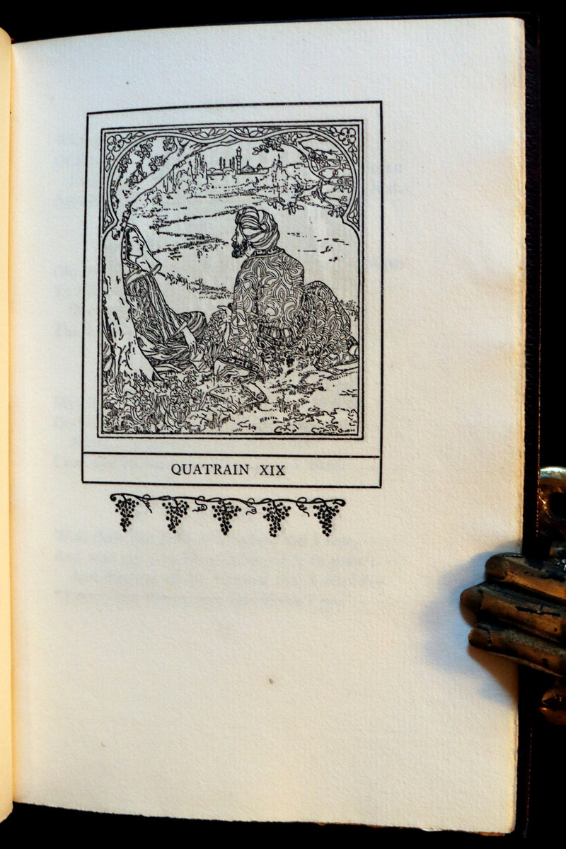 1925 Scarce Edition - Rubaiyat Of Omar Khayyam illustrated by Blanche McManus.