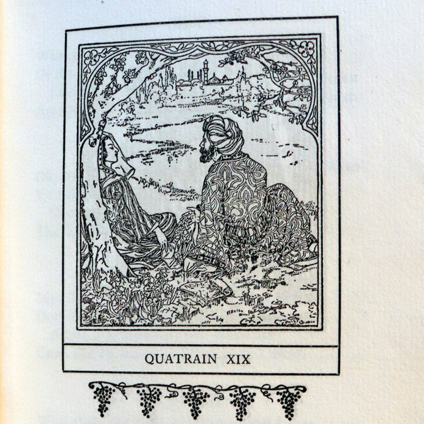 1925 Scarce Edition - Rubaiyat Of Omar Khayyam illustrated by Blanche McManus.
