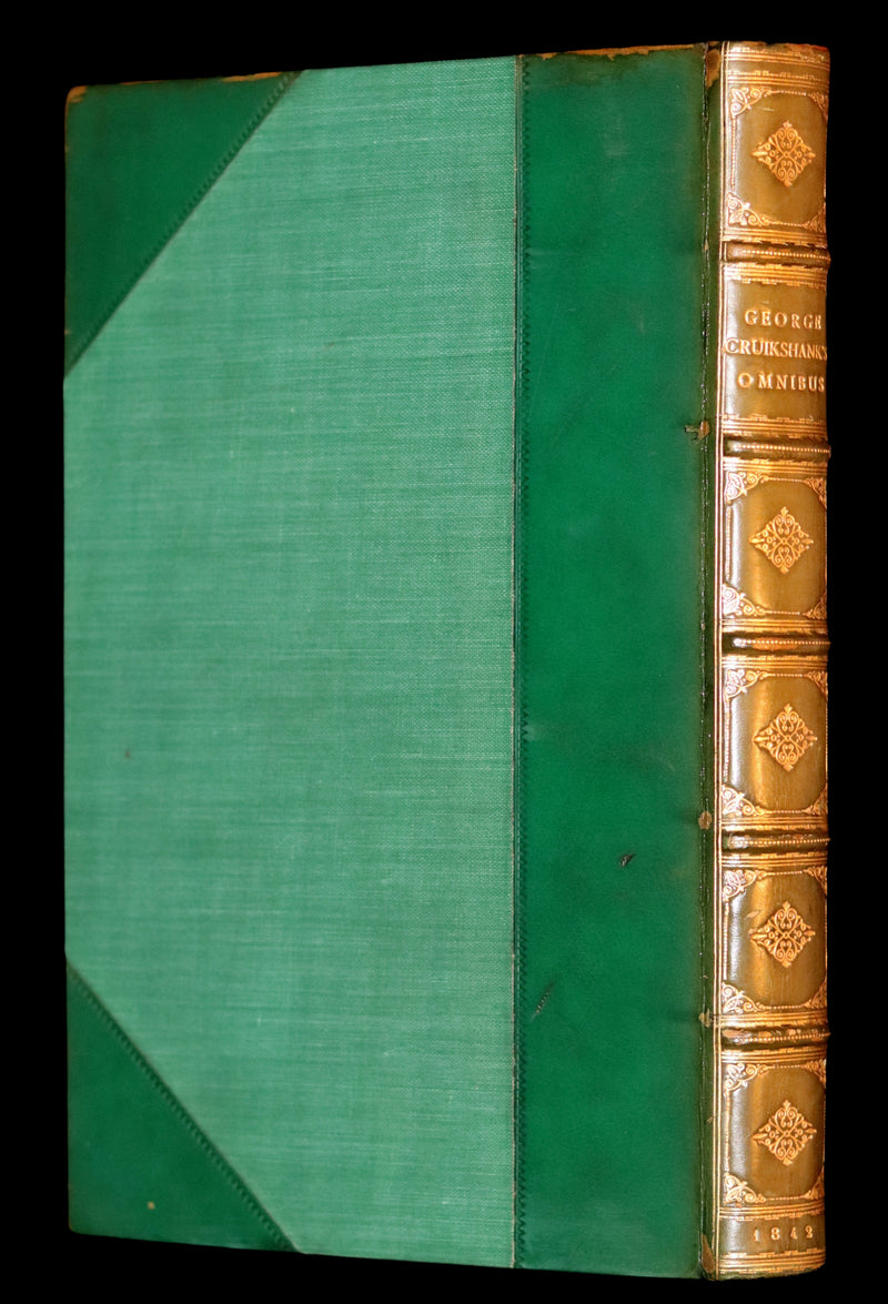 1842 Rare First Edition - George Cruikshank's Omnibus illustrated with 100 Engravings.