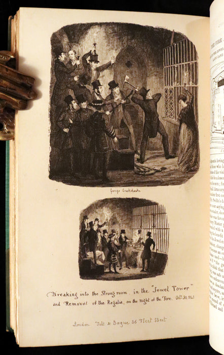 1842 Rare First Edition - George Cruikshank's Omnibus illustrated with 100 Engravings.