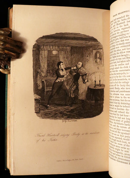 1842 Rare First Edition - George Cruikshank's Omnibus illustrated with 100 Engravings.