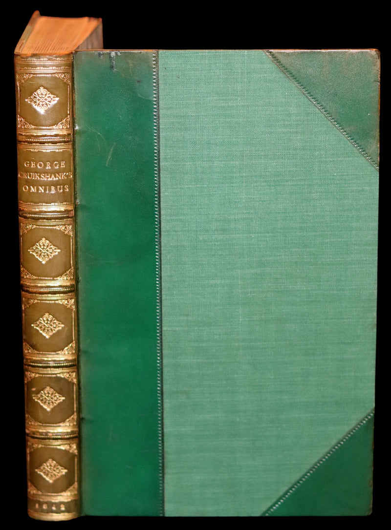 1842 Rare First Edition - George Cruikshank's Omnibus illustrated with 100 Engravings.