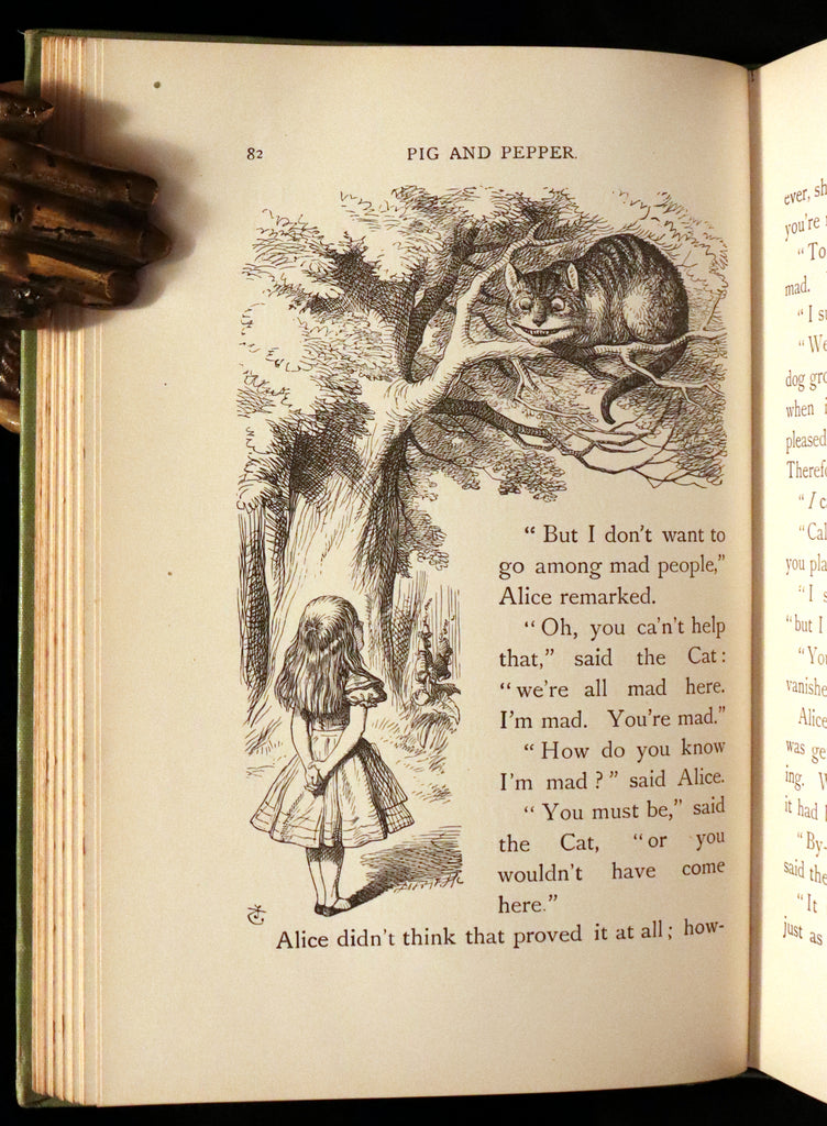 1912 Rare Book - Alice's Adventures in Wonderland by Lewis Carroll ill ...