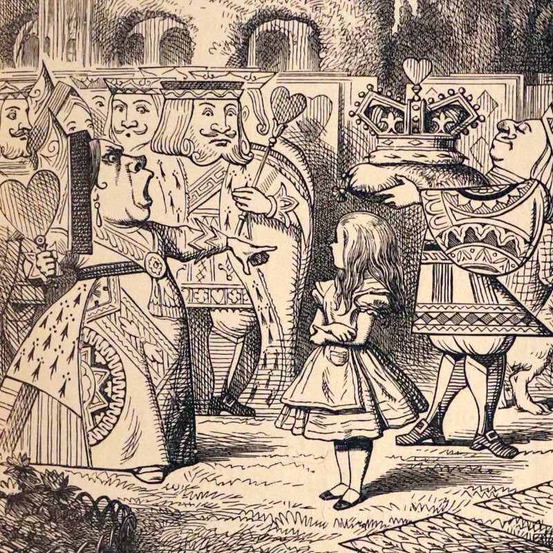 1912 Rare Book - Alice's Adventures in Wonderland by Lewis Carroll illustrated by John Tenniel.