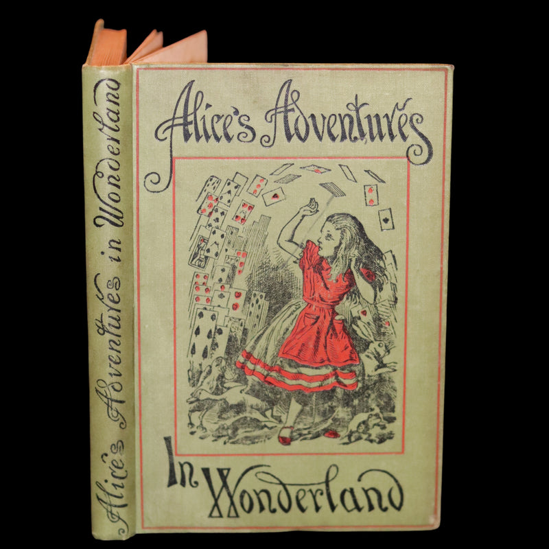 1912 Rare Book - Alice's Adventures in Wonderland by Lewis Carroll illustrated by John Tenniel.