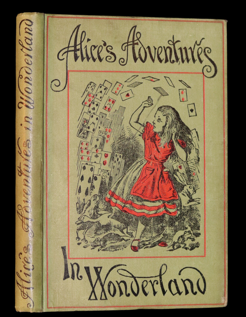 1912 Rare Book - Alice's Adventures in Wonderland by Lewis Carroll illustrated by John Tenniel.
