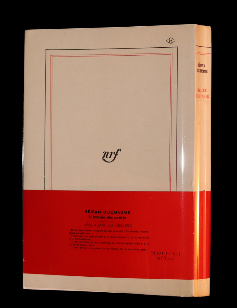 1966 Rare First Edition French Book - L'Avalée des avalés (The Swallower Swallowed) by Réjean Ducharme.