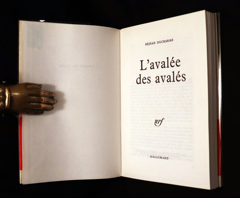 1966 Rare First Edition French Book - L'Avalée des avalés (The Swallower Swallowed) by Réjean Ducharme.