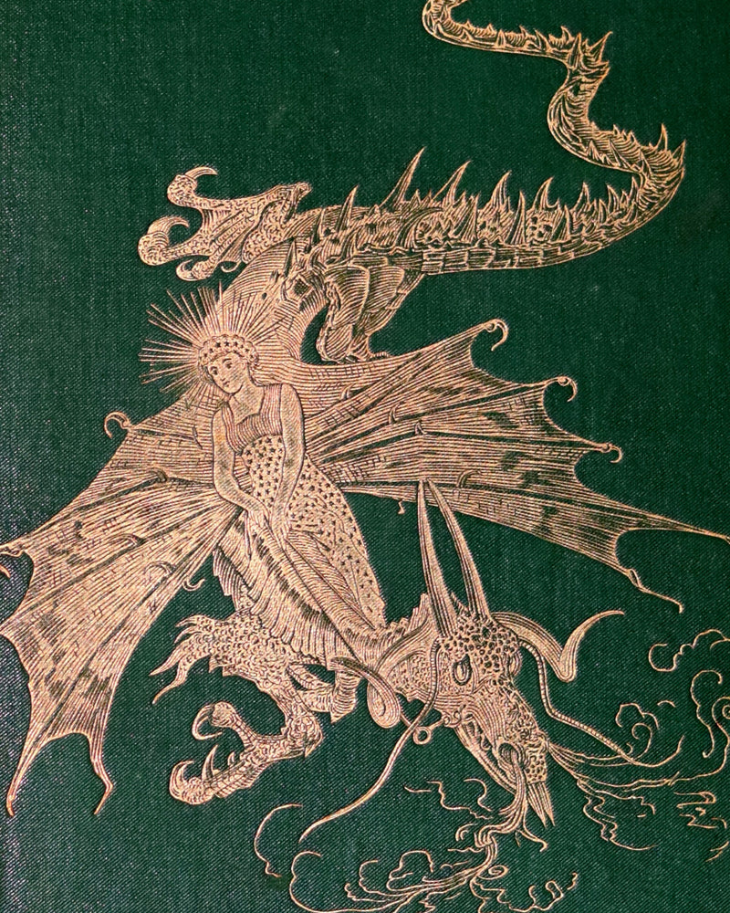 1892 Rare First Edition - The GREEN FAIRY BOOK by Andrew Lang Illustrated by H. J. FORD.