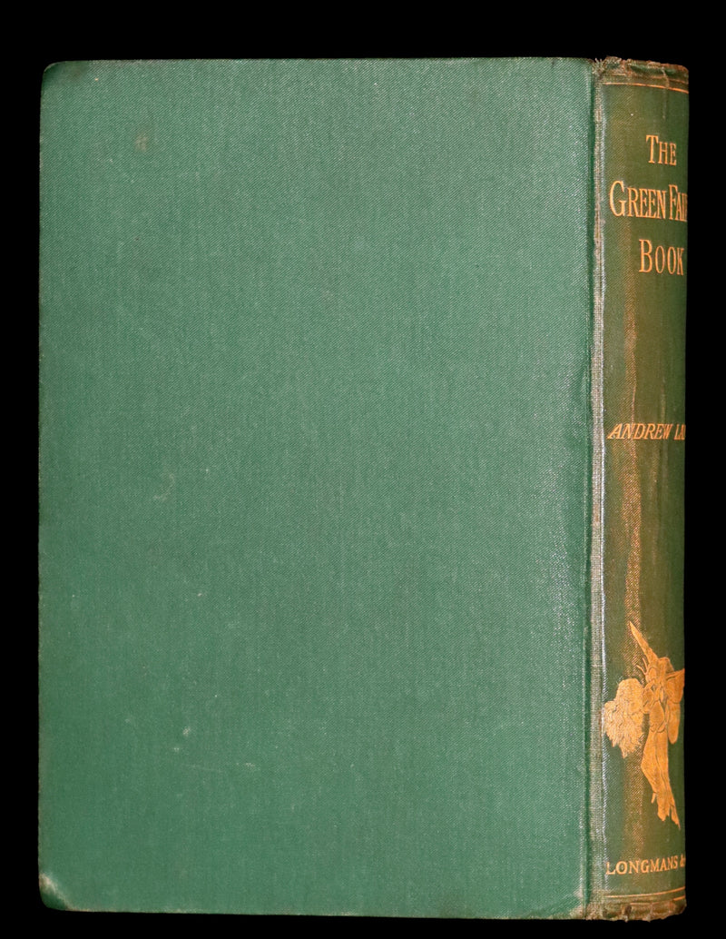 1892 Rare First Edition - The GREEN FAIRY BOOK by Andrew Lang Illustrated by H. J. FORD.