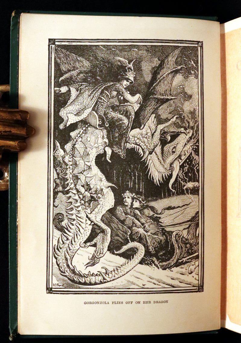 1892 Rare First Edition - The GREEN FAIRY BOOK by Andrew Lang Illustrated by H. J. FORD.