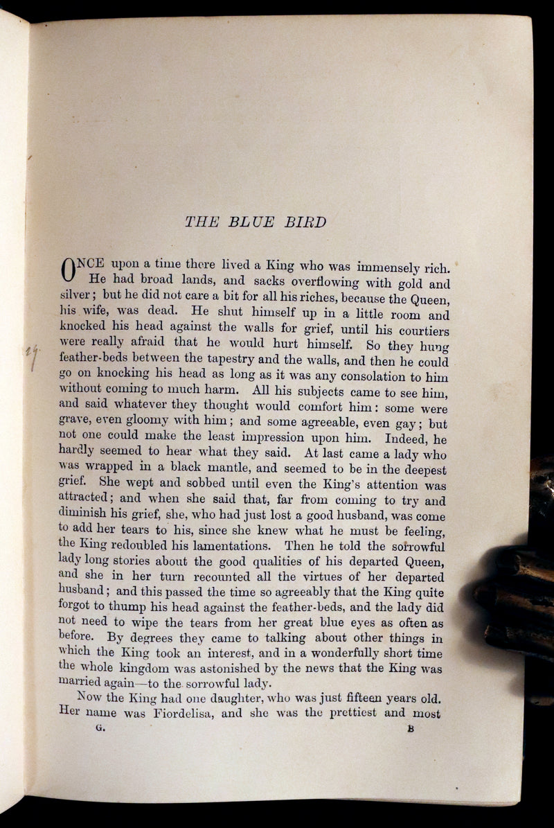 1892 Rare First Edition - The GREEN FAIRY BOOK by Andrew Lang Illustrated by H. J. FORD.