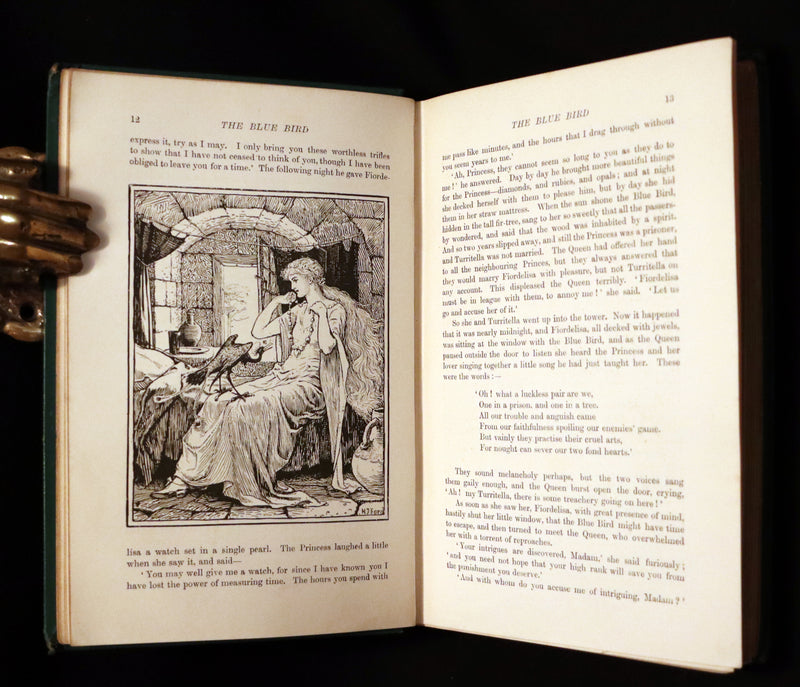 1892 Rare First Edition - The GREEN FAIRY BOOK by Andrew Lang Illustrated by H. J. FORD.