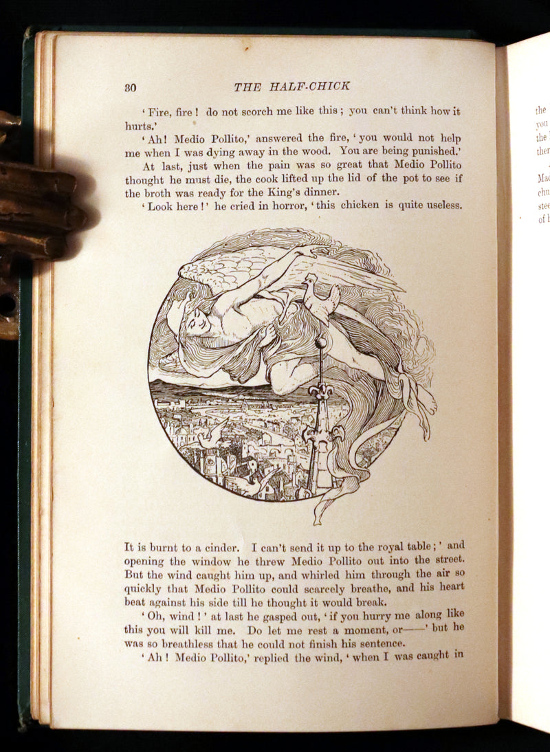 1892 Rare First Edition - The GREEN FAIRY BOOK by Andrew Lang Illustrated by H. J. FORD.