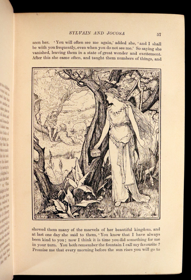 1892 Rare First Edition - The GREEN FAIRY BOOK by Andrew Lang Illustrated by H. J. FORD.
