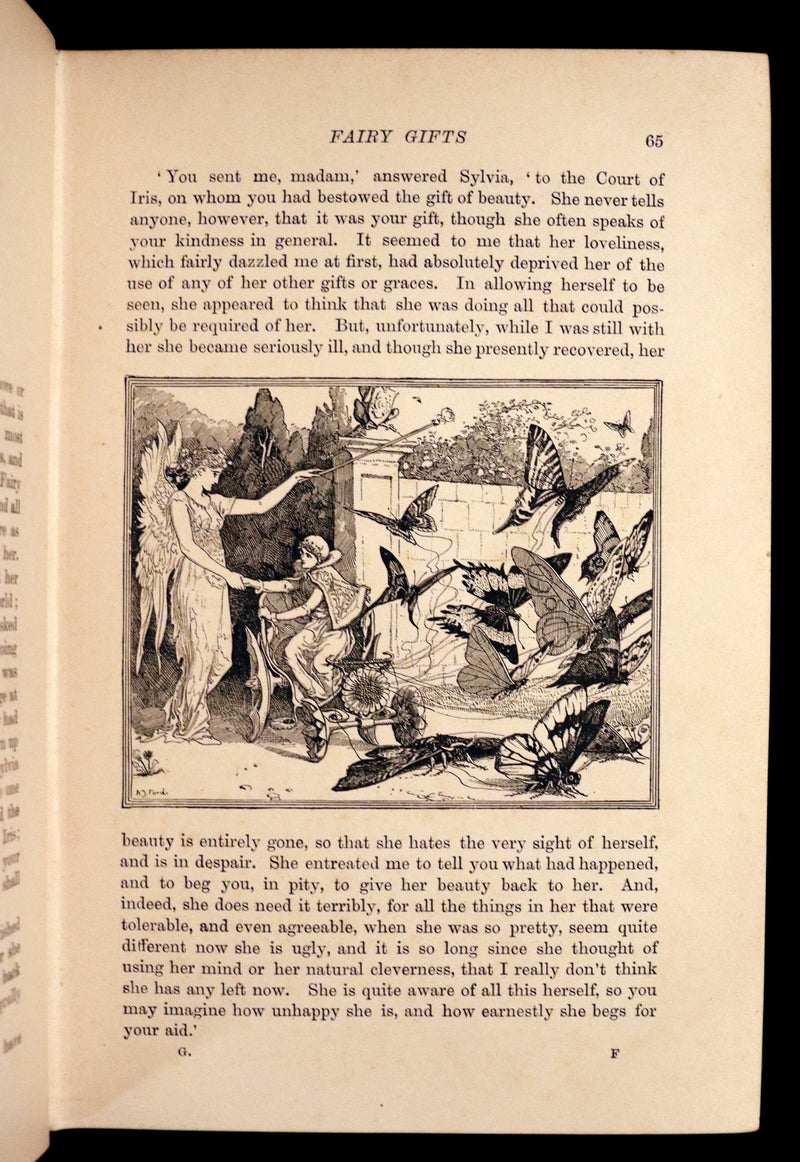 1892 Rare First Edition - The GREEN FAIRY BOOK by Andrew Lang Illustrated by H. J. FORD.