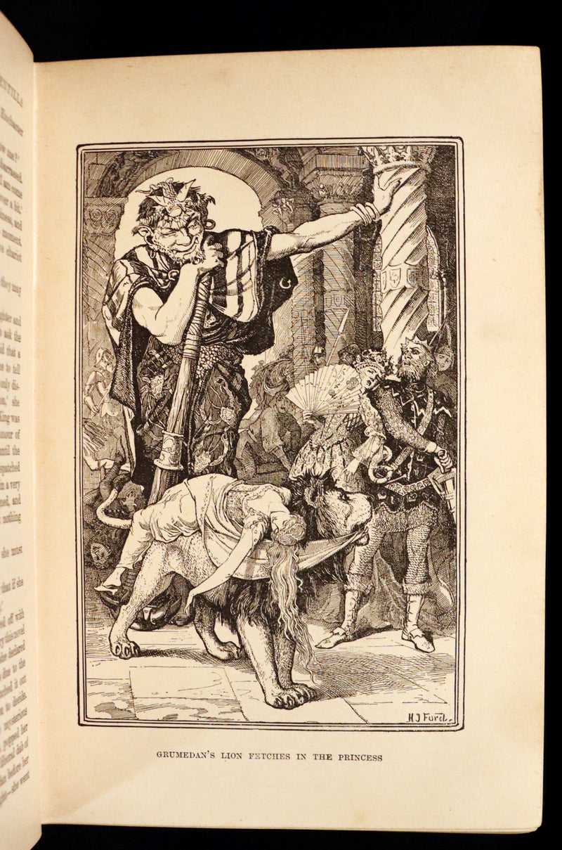 1892 Rare First Edition - The GREEN FAIRY BOOK by Andrew Lang Illustrated by H. J. FORD.