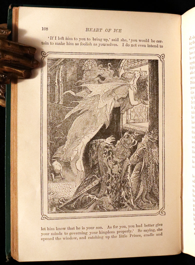 1892 Rare First Edition - The GREEN FAIRY BOOK by Andrew Lang Illustrated by H. J. FORD.