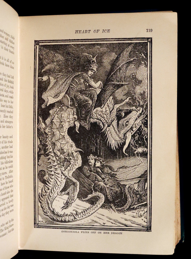 1892 Rare First Edition - The GREEN FAIRY BOOK by Andrew Lang Illustrated by H. J. FORD.