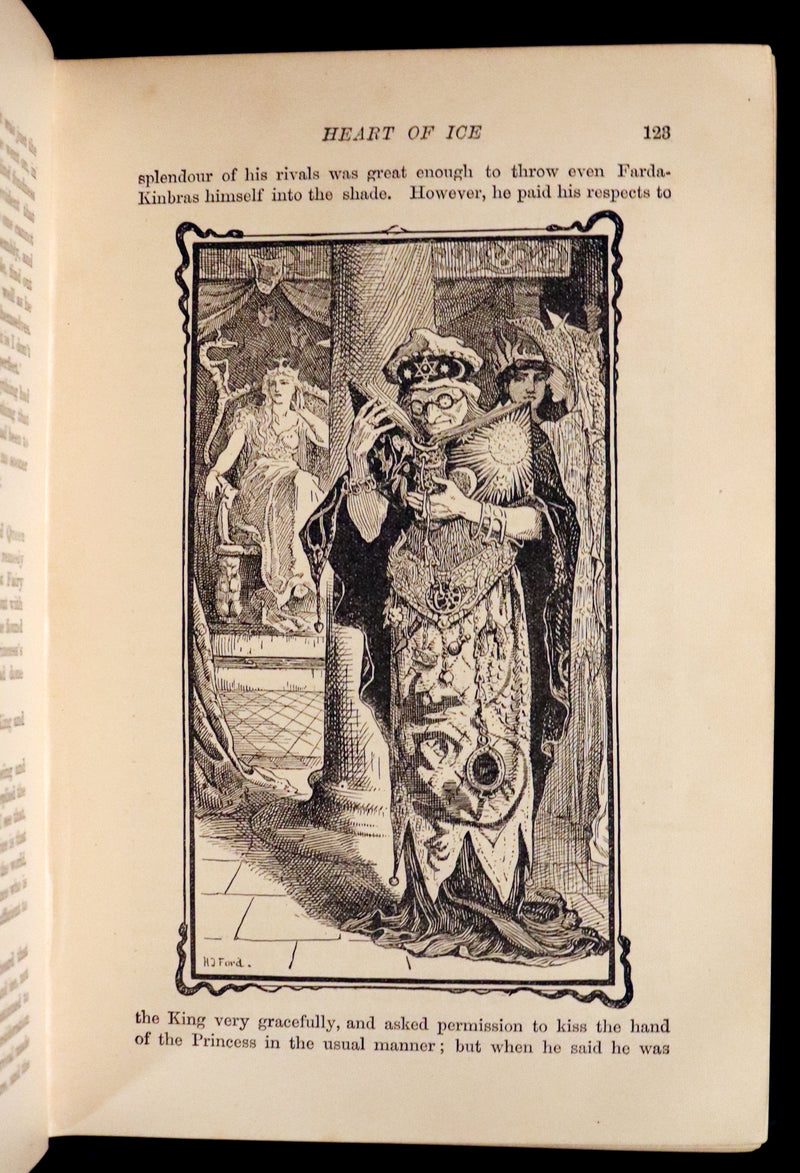 1892 Rare First Edition - The GREEN FAIRY BOOK by Andrew Lang Illustrated by H. J. FORD.