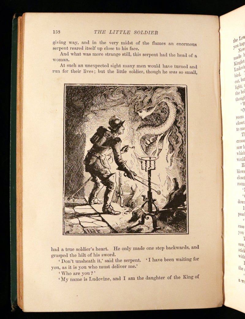 1892 Rare First Edition - The GREEN FAIRY BOOK by Andrew Lang Illustrated by H. J. FORD.