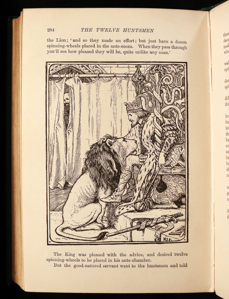 1892 Rare First Edition - The GREEN FAIRY BOOK by Andrew Lang Illustrated by H. J. FORD.