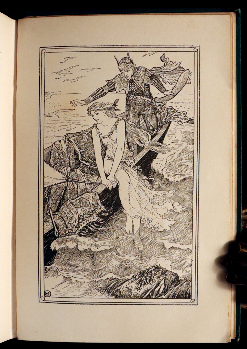 1892 Rare First Edition - The GREEN FAIRY BOOK by Andrew Lang Illustrated by H. J. FORD.