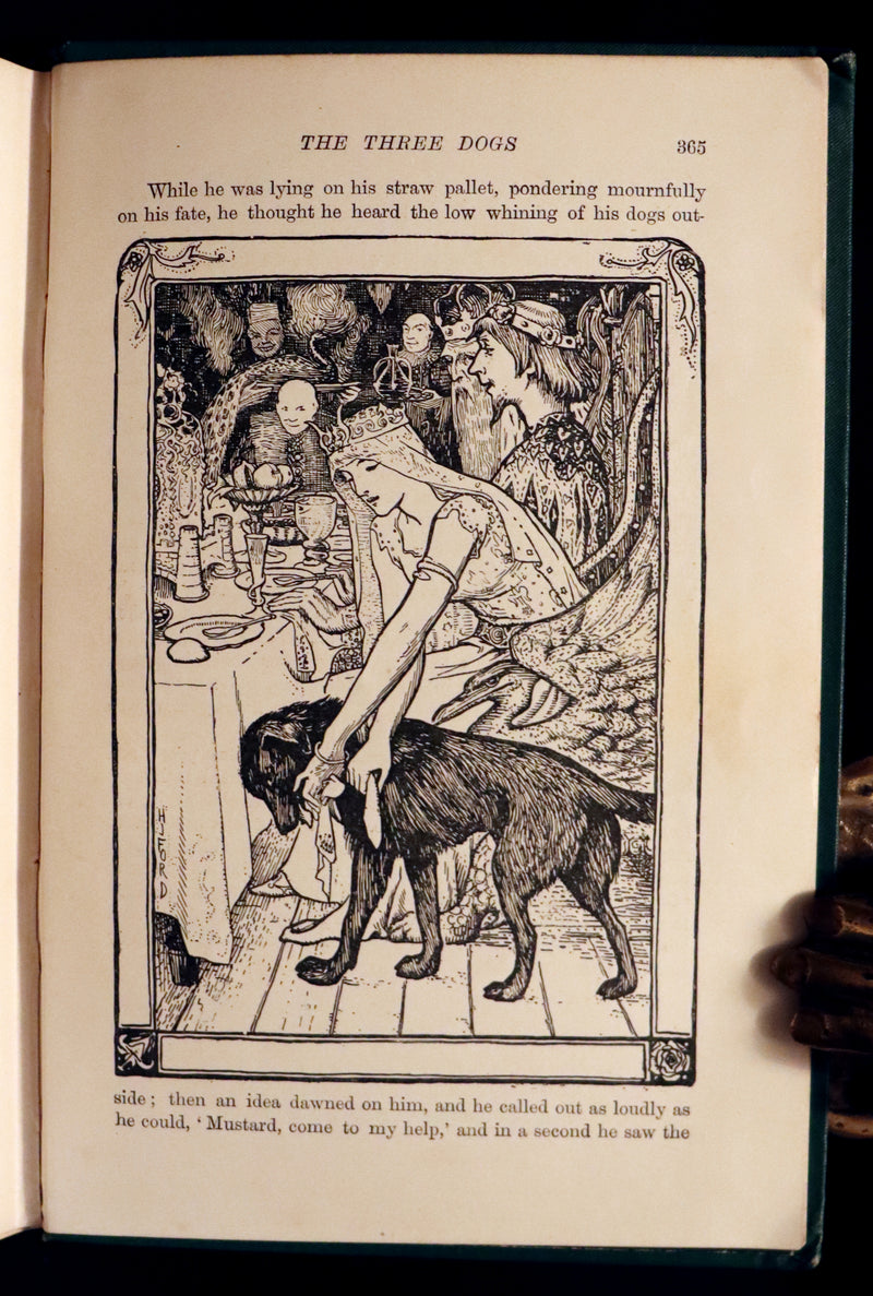 1892 Rare First Edition - The GREEN FAIRY BOOK by Andrew Lang Illustrated by H. J. FORD.