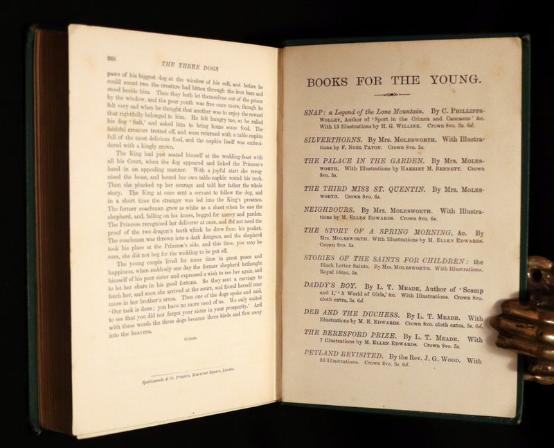 1892 Rare First Edition - The GREEN FAIRY BOOK by Andrew Lang Illustrated by H. J. FORD.