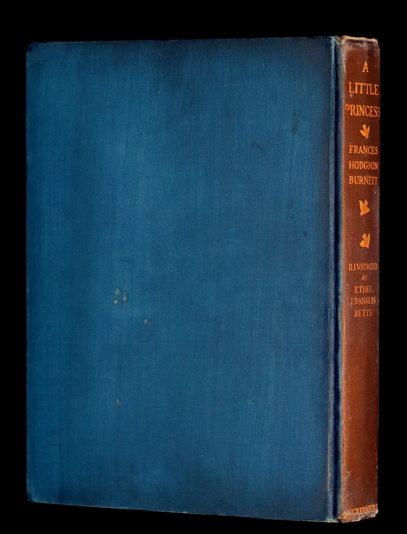 1905 Scarce First Edition - A LITTLE PRINCESS by Frances Hodgson Burnett illustrated by Ethel Franklin Betts Bains.