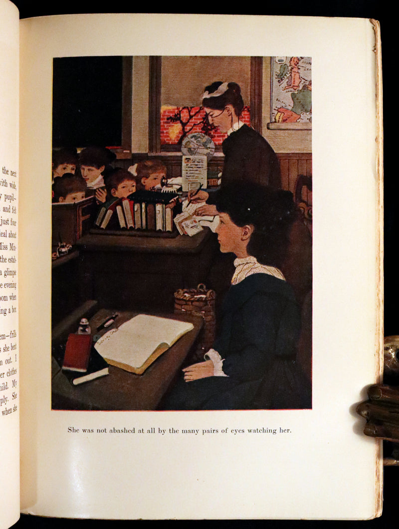 1905 Scarce First Edition - A LITTLE PRINCESS by Frances Hodgson Burnett illustrated by Ethel Franklin Betts Bains.