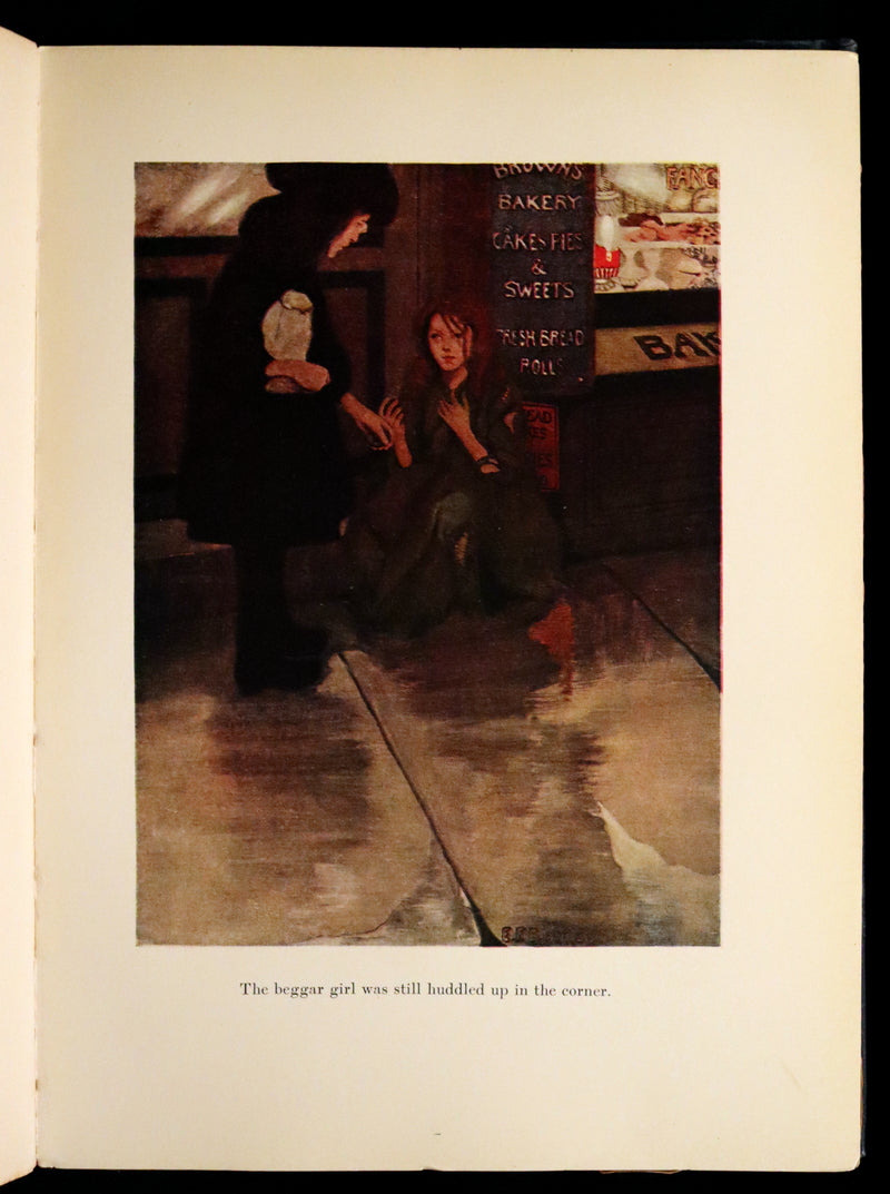 1905 Scarce First Edition - A LITTLE PRINCESS by Frances Hodgson Burnett illustrated by Ethel Franklin Betts Bains.