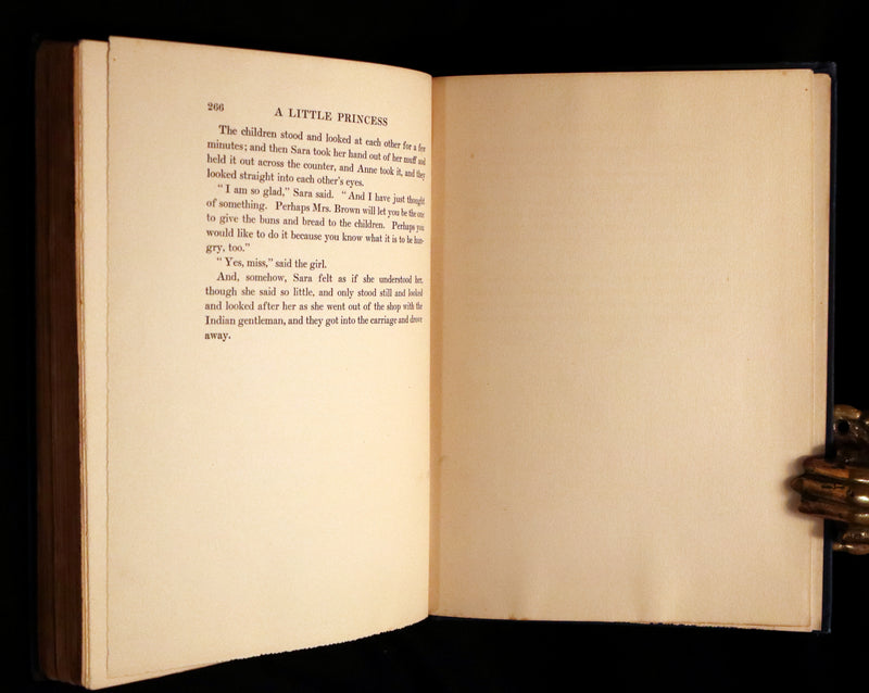 1905 Scarce First Edition - A LITTLE PRINCESS by Frances Hodgson Burnett illustrated by Ethel Franklin Betts Bains.