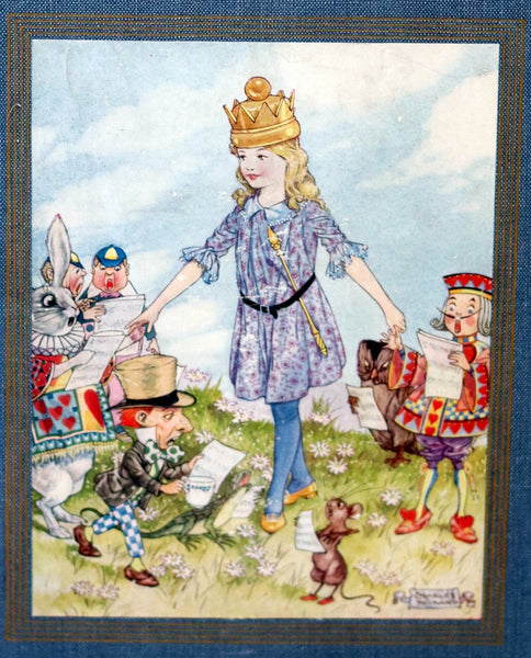 1921 Scarce 1stED - Songs from Alice in Wonderland & Through the Looking-Glass Illustrated by Charles Folkard.