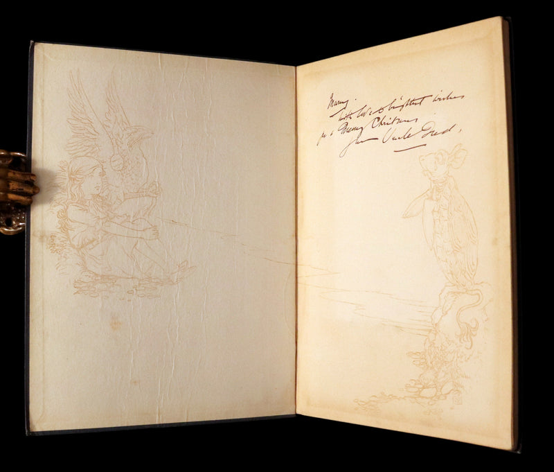 1921 Scarce 1stED - Songs from Alice in Wonderland & Through the Looking-Glass Illustrated by Charles Folkard.