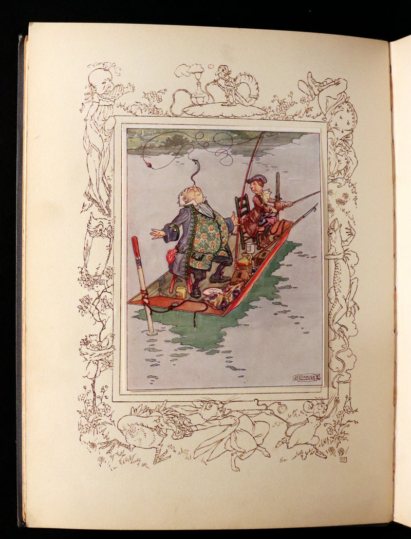 1921 Scarce 1stED - Songs from Alice in Wonderland & Through the Looking-Glass Illustrated by Charles Folkard.