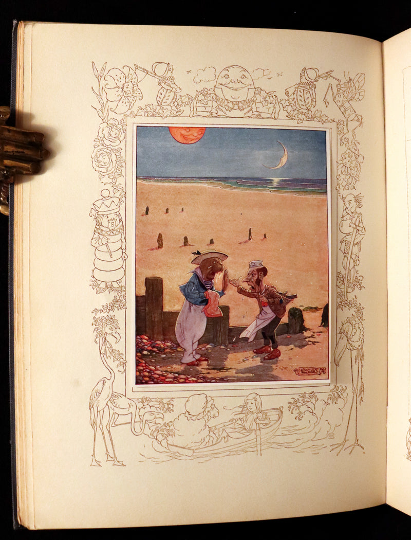 1921 Scarce 1stED - Songs from Alice in Wonderland & Through the Looking-Glass Illustrated by Charles Folkard.