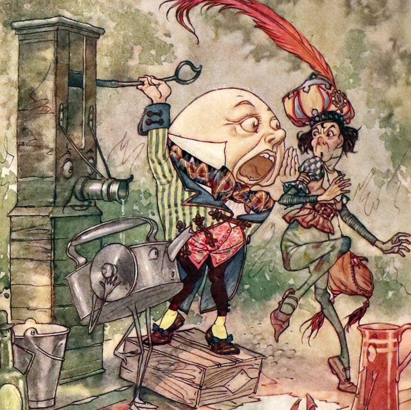 1921 Scarce 1stED - Songs from Alice in Wonderland & Through the Looking-Glass Illustrated by Charles Folkard.