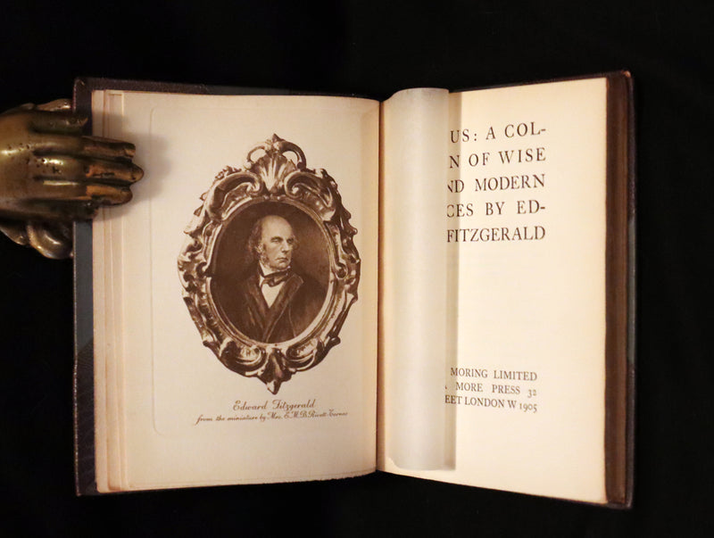 1905 Beautiful Edition - POLONIUS, A Collection Of Wise Saws & Modern Instances by Edward Fitzgerald.