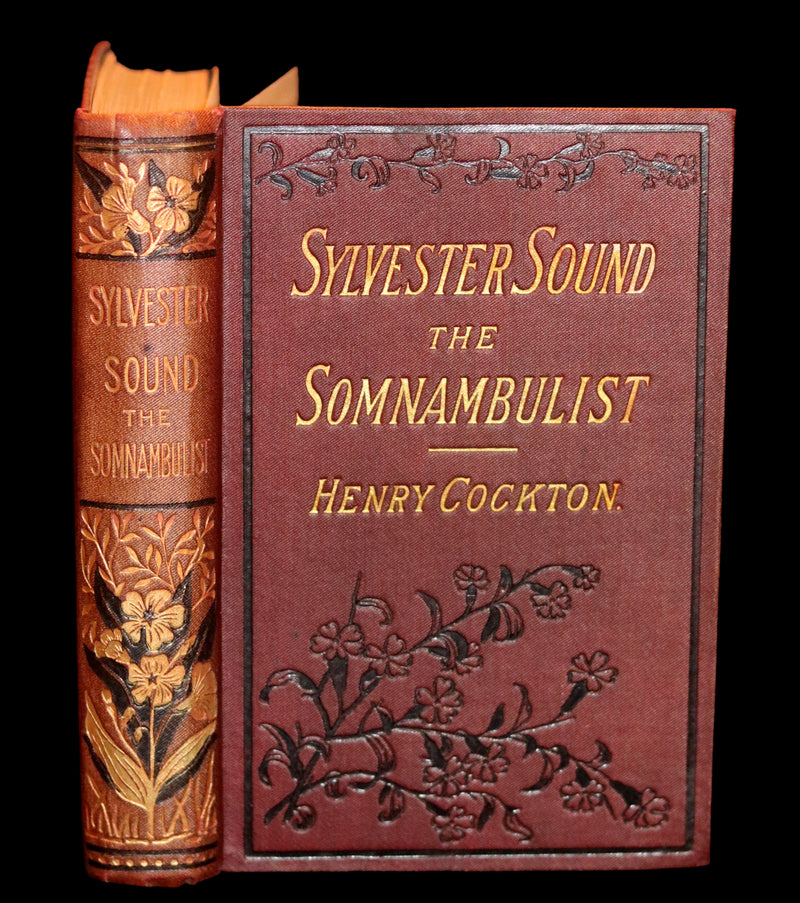 1888 Rare Victorian Book - Sylvester Sound the SOMNAMBULIST by Henry Cockton.