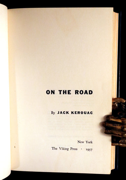 1957 First Edition First Printing in a Beautiful Binding - ON THE ROAD by Jack KEROUAC.